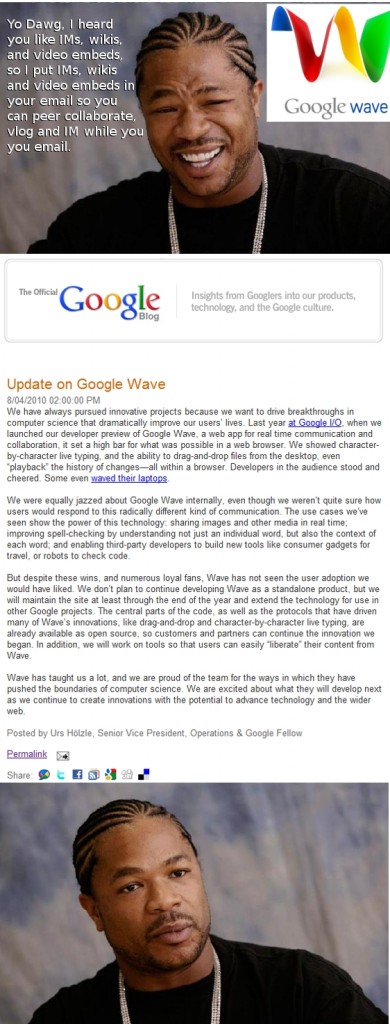 Yo Dawg Google Wave