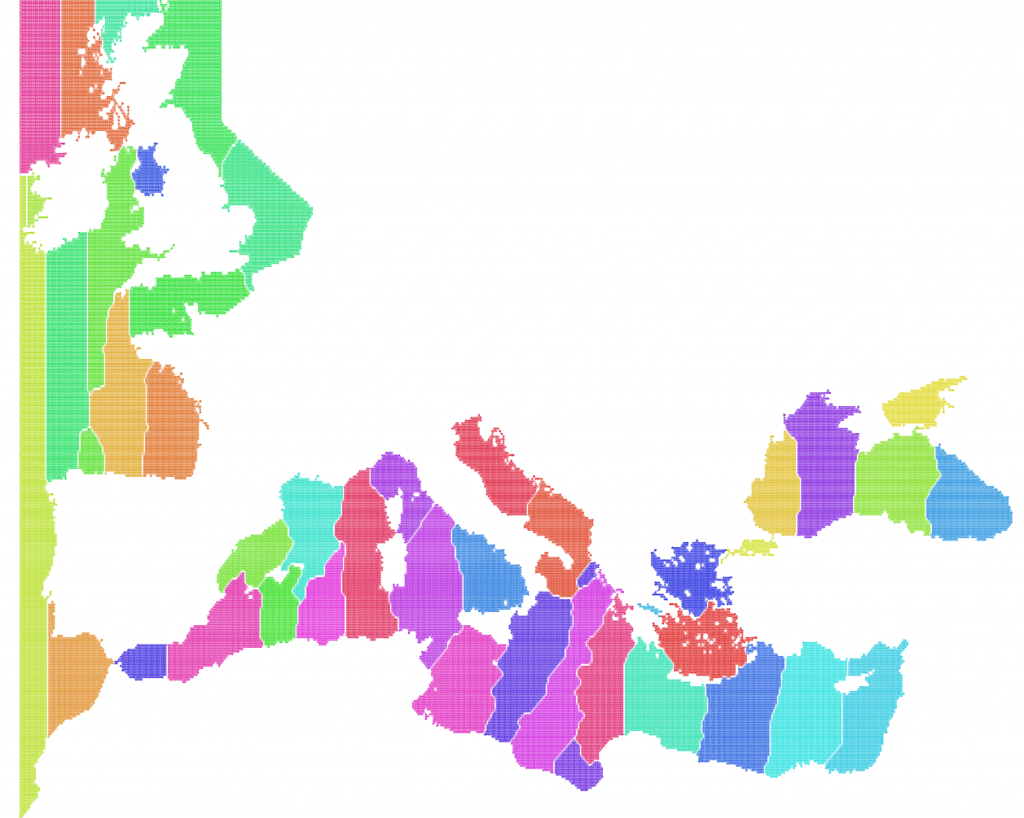 European sea zones